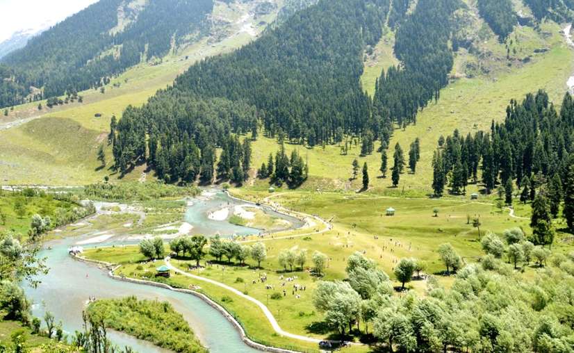 Betaab Valley in Pahalgam